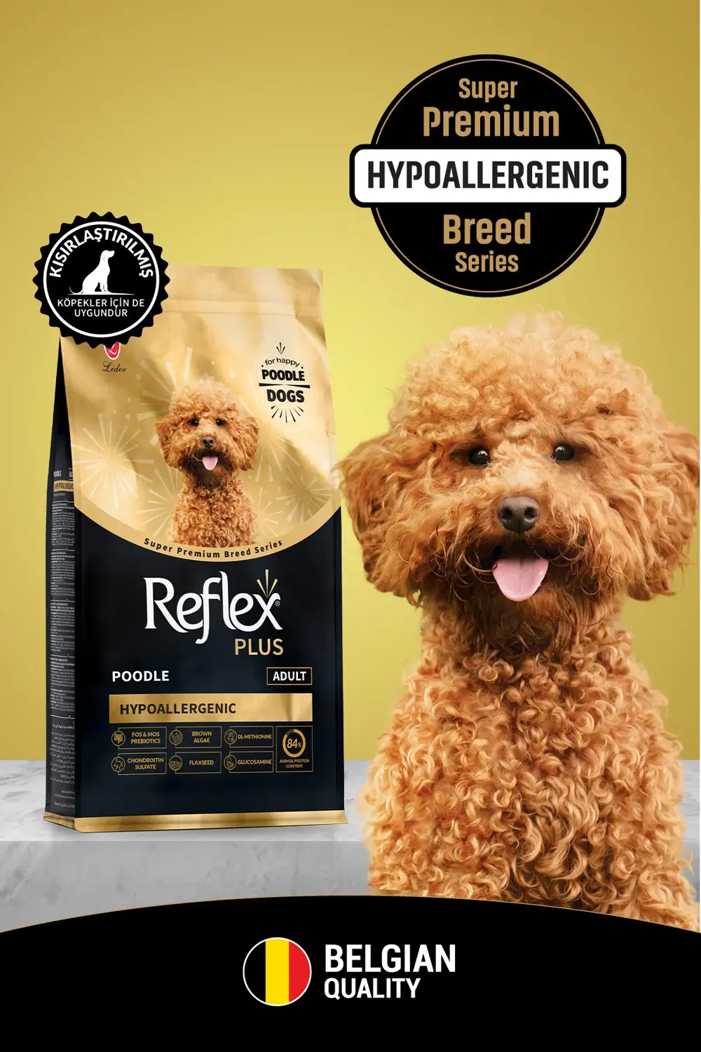 Reflex Plus Poodle Yetişkin Köpek Maması 8 Kg