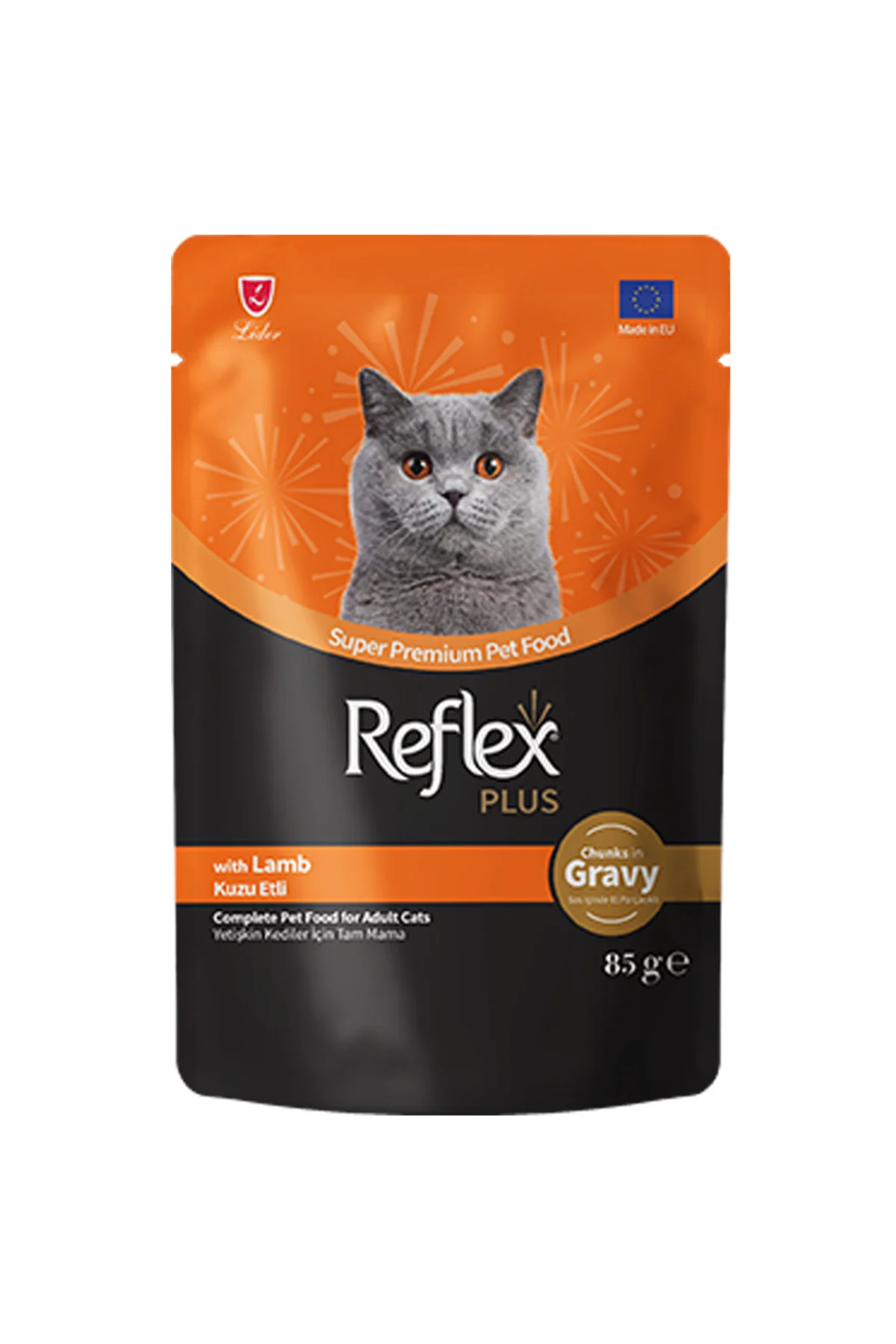 Plus Sos İçinde Parça Kuzu Etli Yetişkin Kedi Konservesi 85gr Plus Sos İçinde Parça Kuzu Etli Yetişkin Kedi Konservesi 85gr