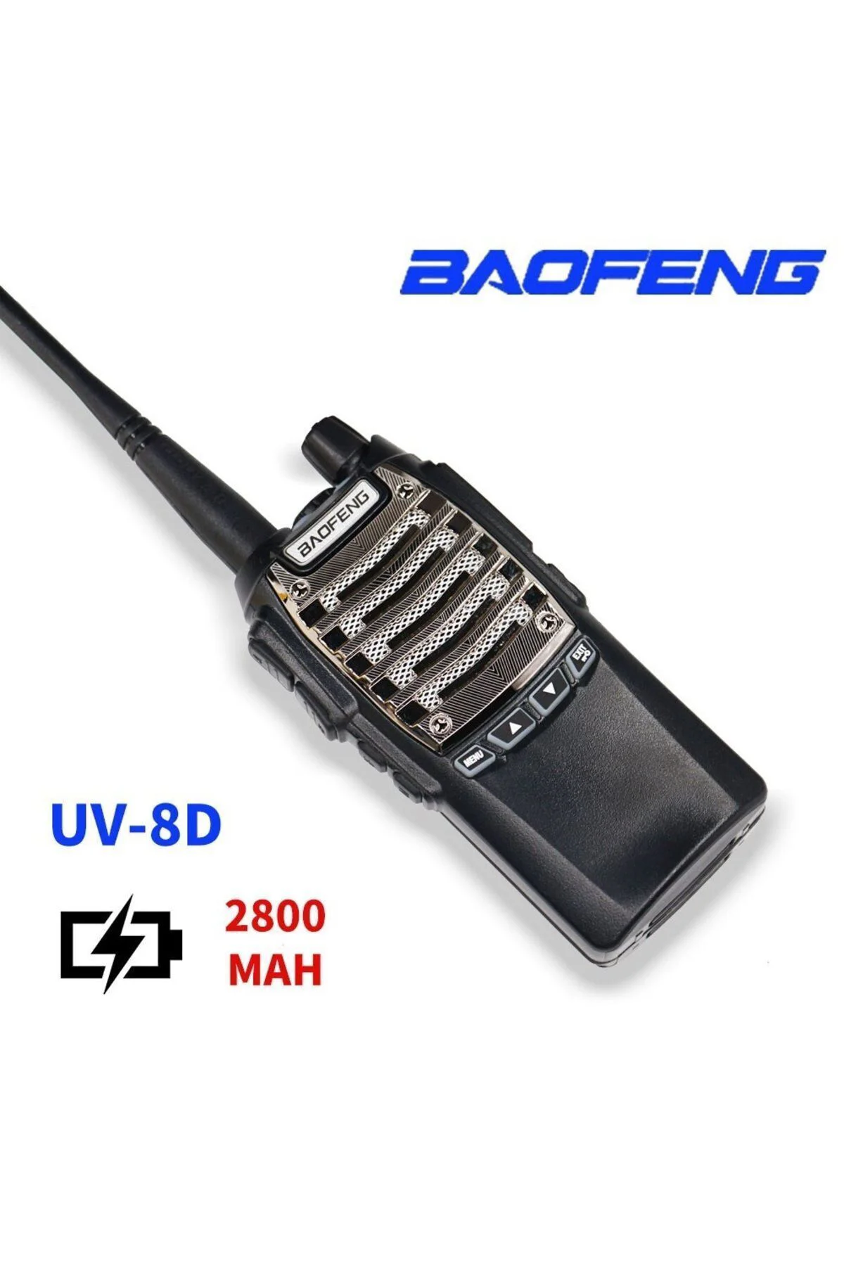 PLUS UV-8D UV8d Plus (+) TYPE C Batarya chip Güçlü kasa İnşaat ku