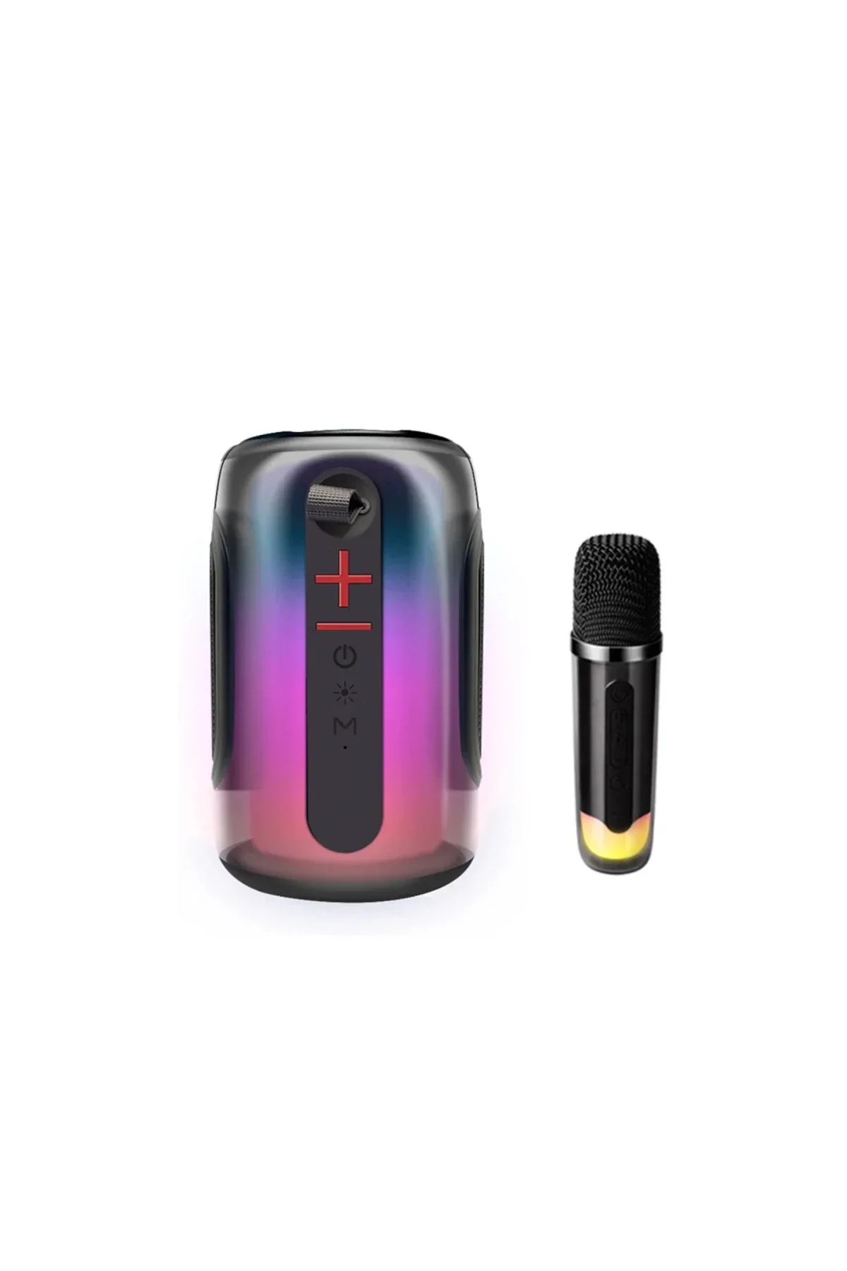 Pluse 8 RGB Kablosuz Hoparlör - Siyah