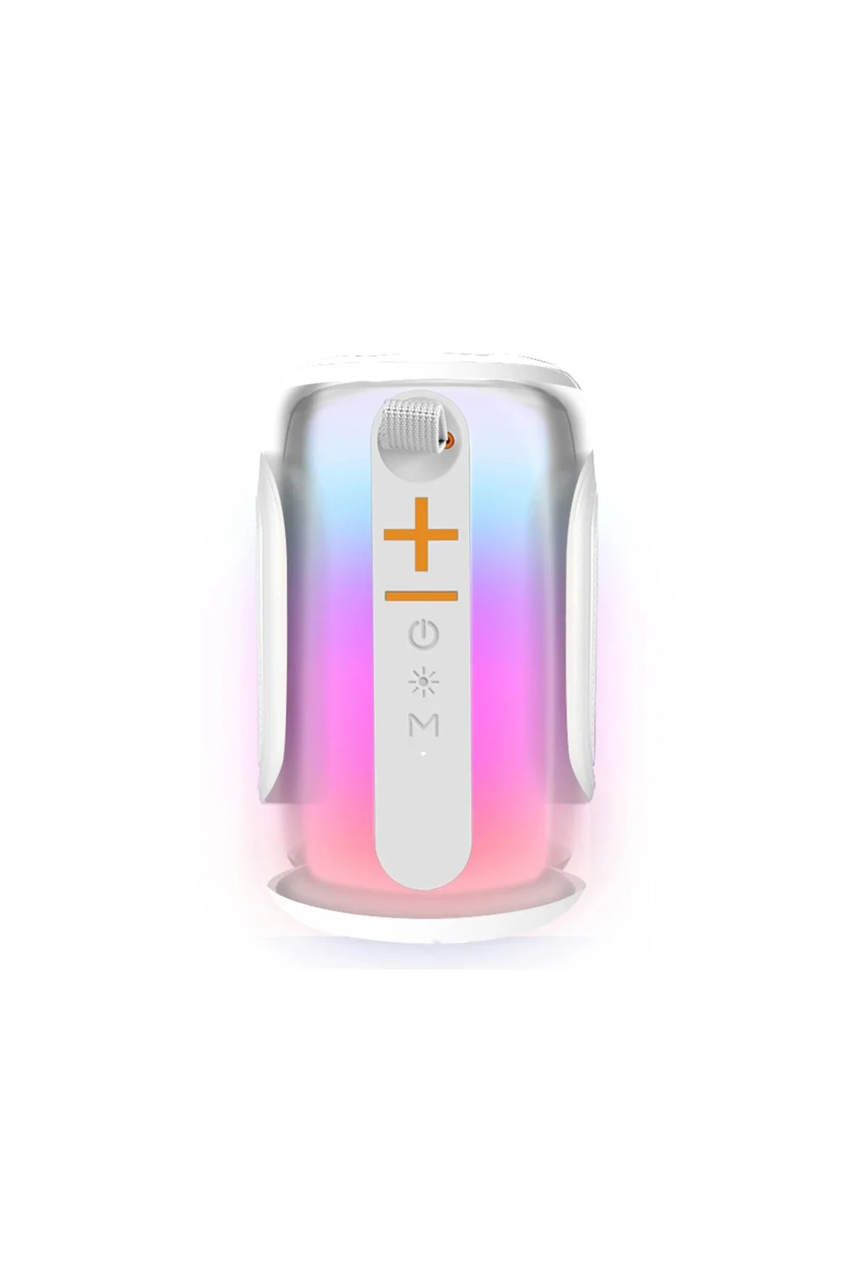 Pluse 8 RGB Kablosuz Hoparlör - Beyaz Pluse 8 RGB Kablosuz Hoparlör - Beyaz