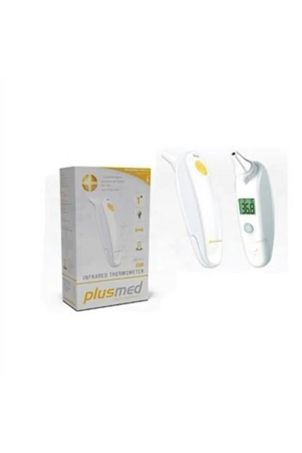 Plusmed Hem Temassız Hem Kulaktan Ateş Ölçer