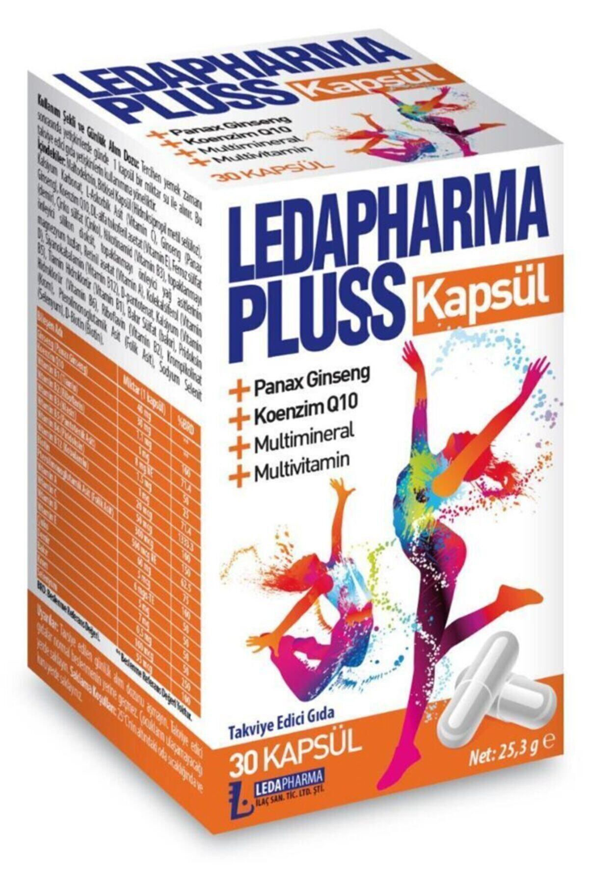 Pluss 30 Kapsül Panax Ginseng Co Q10 Multivitamin Multimineral
