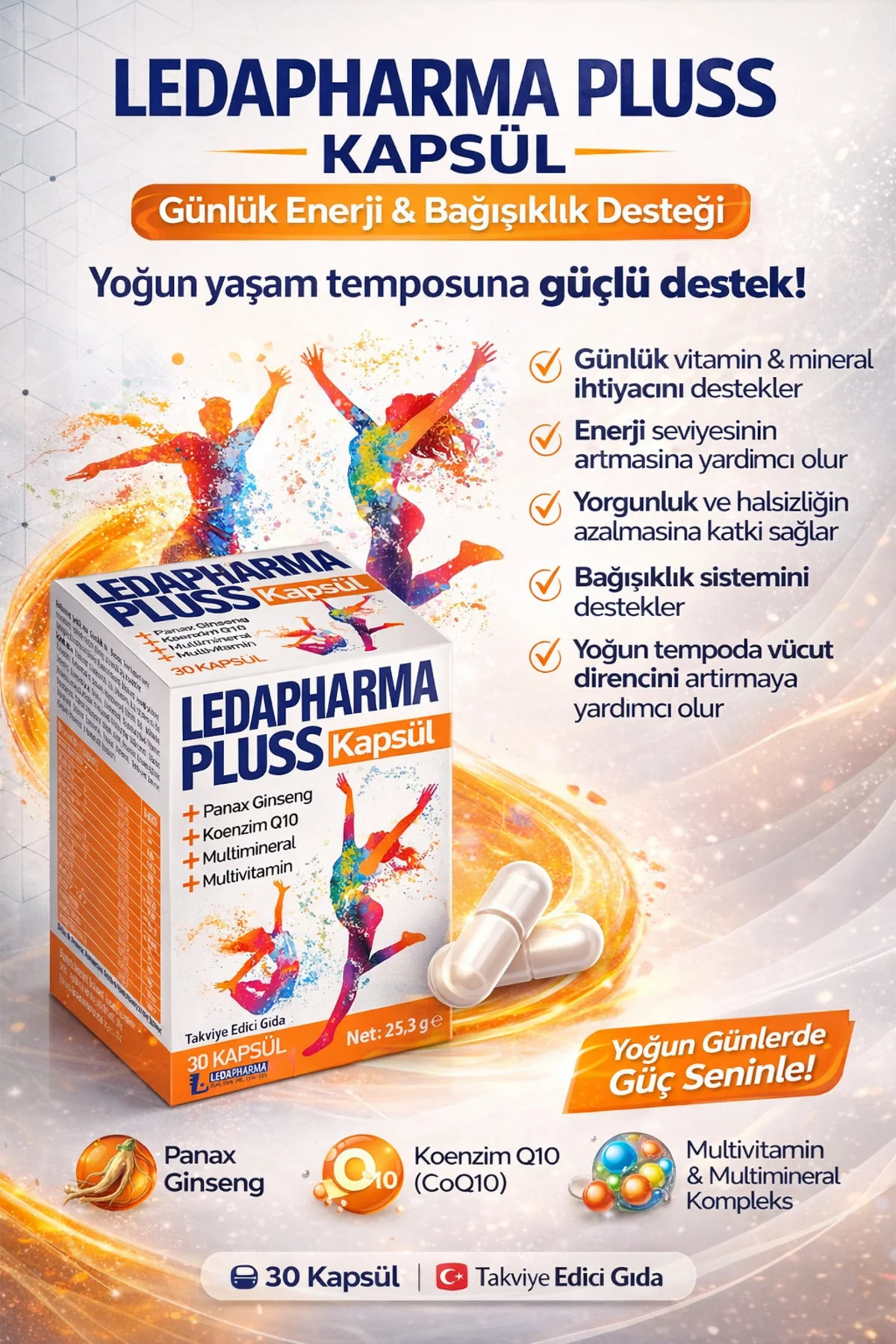 PLUSS 30KP VE VİTAMİNLER