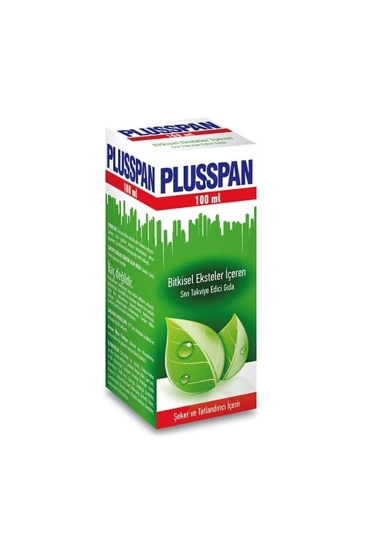 Plusspan Bitkisel Takviye Edici Şurup 100 ml : 10-2027