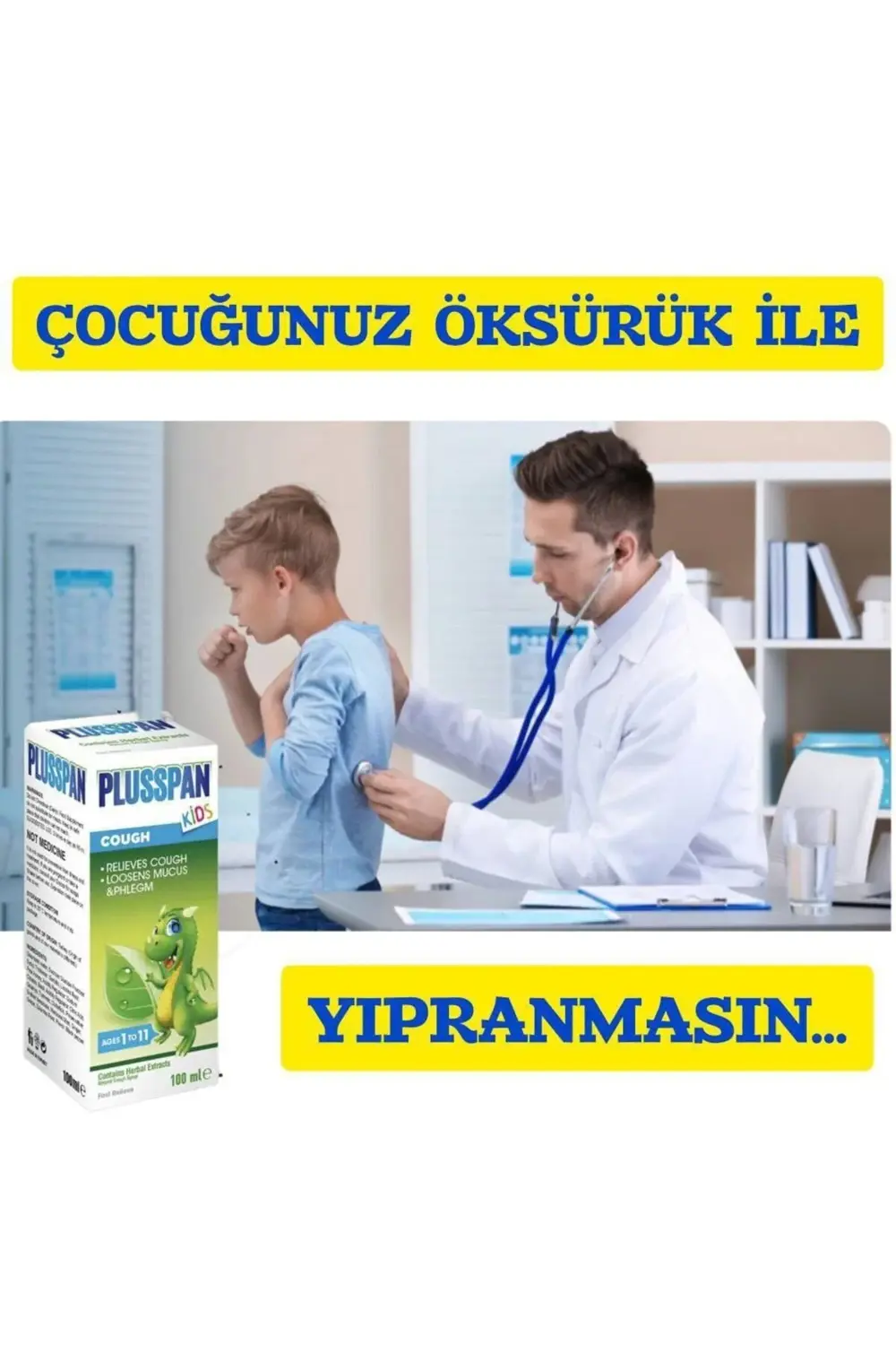 Plusspan Kıds 100 Ml Yeni Ürün 2 Kutu