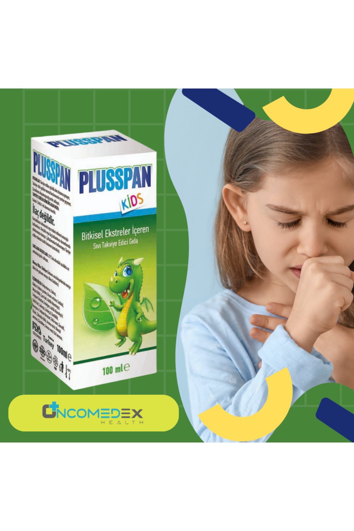 Plusspan Kıds 100 ml Şurup