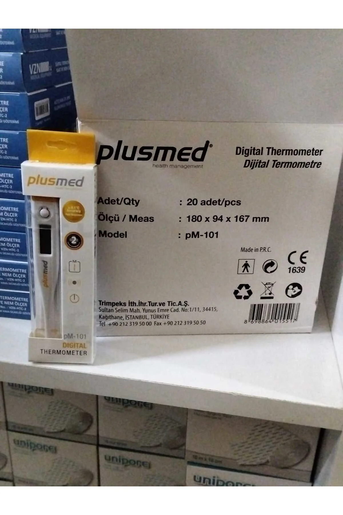 Pm 101 Dijital Koltuk Altı Beden Derecesi (thermometer) 6 Adet Pm 101 Dijital Koltuk Altı Beden Derecesi (thermometer) 6 Adet