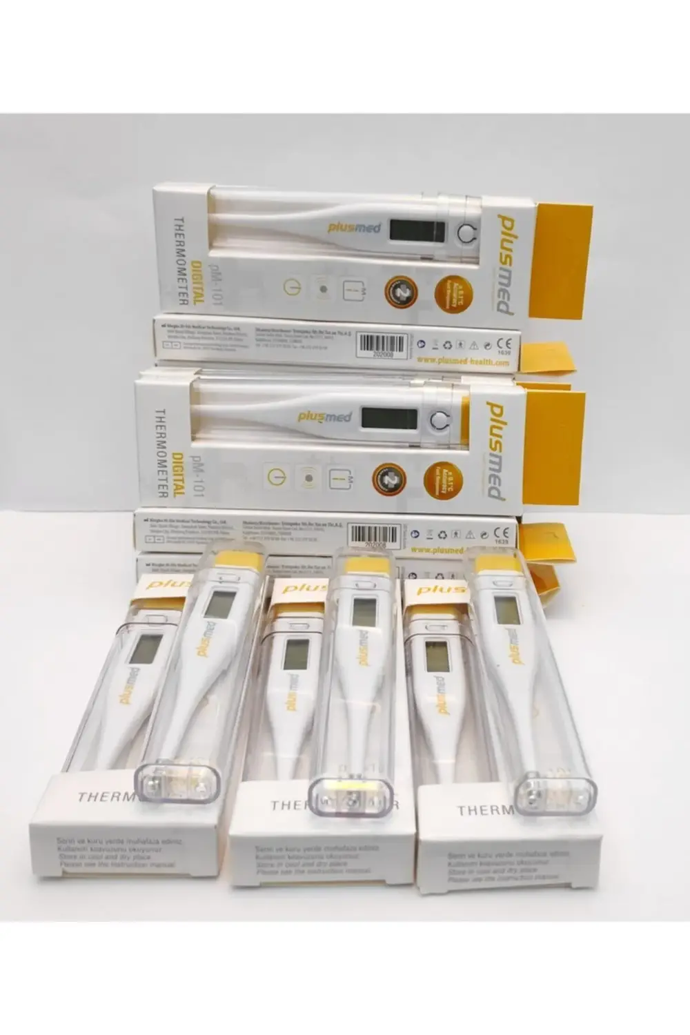 Pm 101 Dijital Koltuk Altı Beden Derecesi (thermometer) 10 Adet (