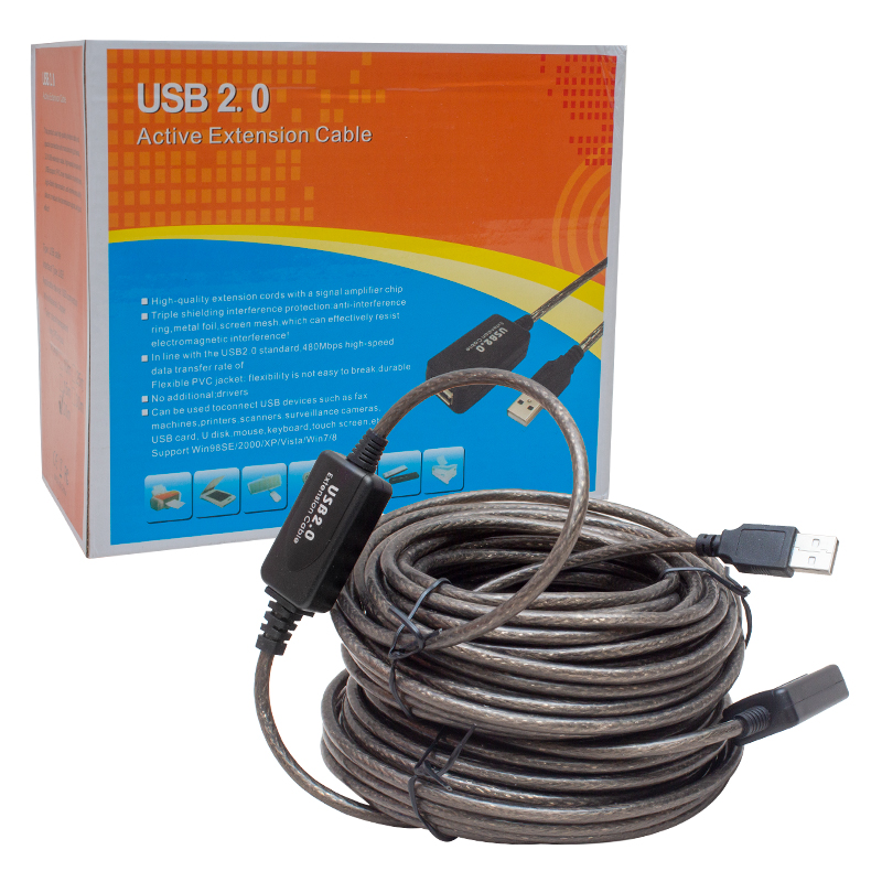 PM-11427 USB 2.0 20 METRE USB UZATMA KABLOSU