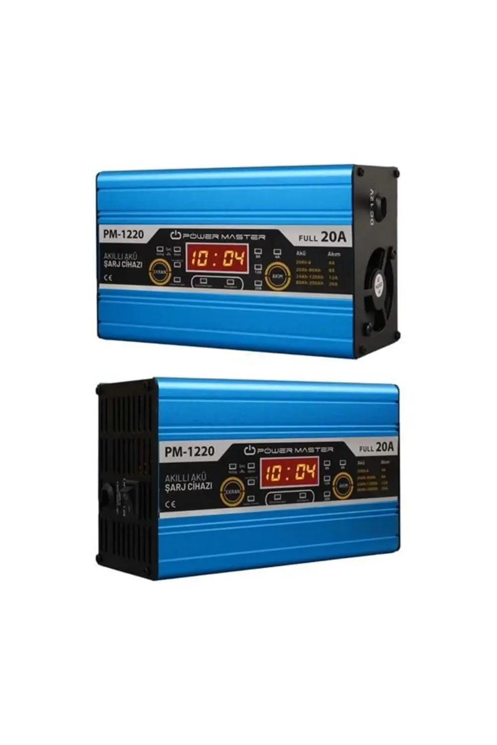 PM-1220 12 VOLT MAX 20 AMPER LCD EKRANLI KURU - ASİT - JEL AKÜ ŞA