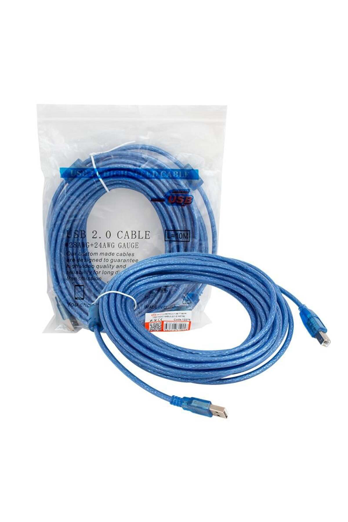 PM-12275 2.0 10 Metre Usb Yazıcı Kablo
