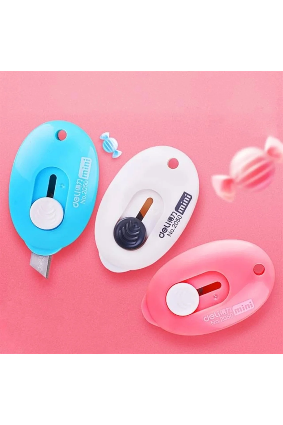 PM-14375 Çelik Bıçaklı Mini Tekli Falçata Maket Bıçağı