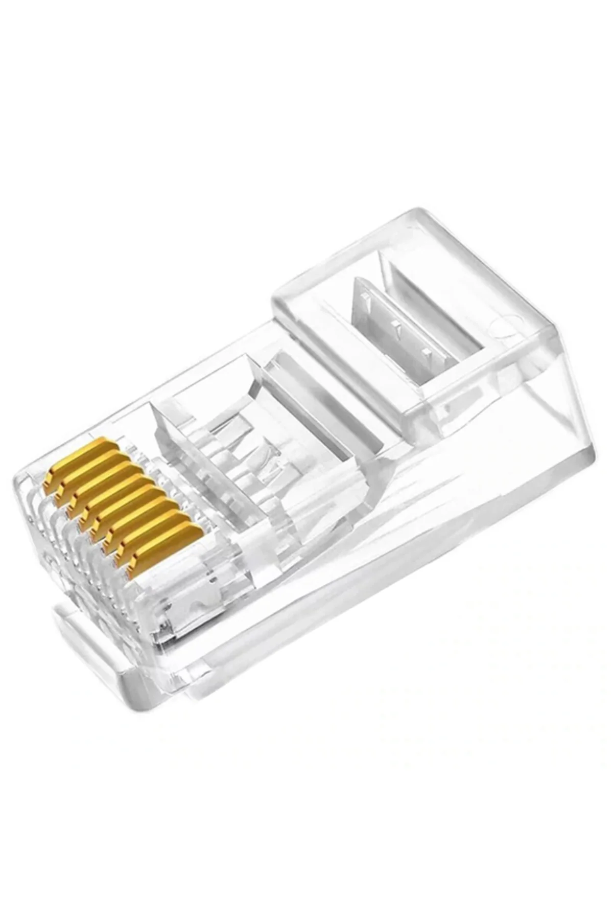 Pm-18439 Ez Rj45 Cat5/cat6 Açık Uçlu Soket 8p/8c Elektromer (100lük Paket)