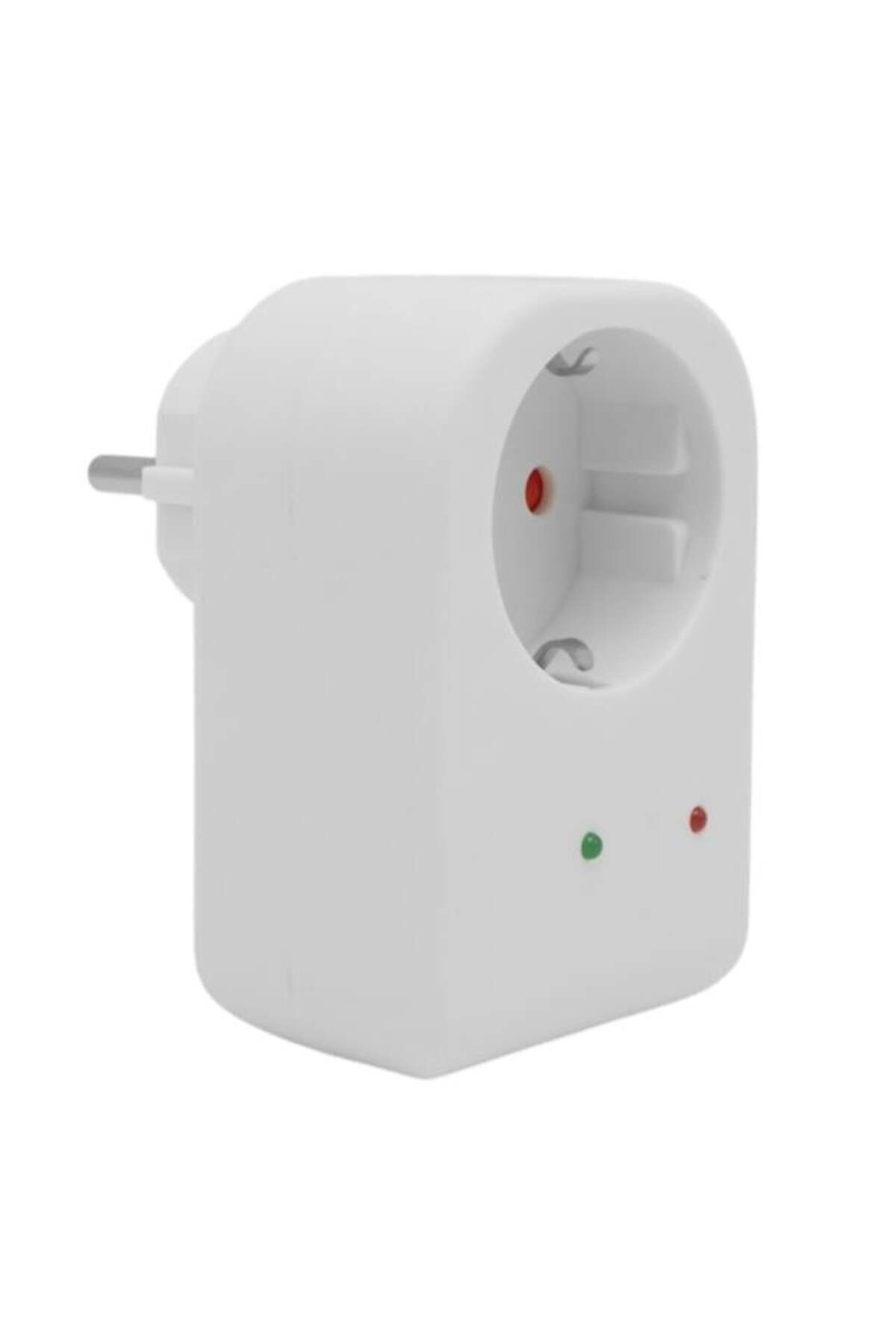 PM-18521 Durum Ledli Akım Korumalı Tekli Priz 16 Amper - 3500 Wat