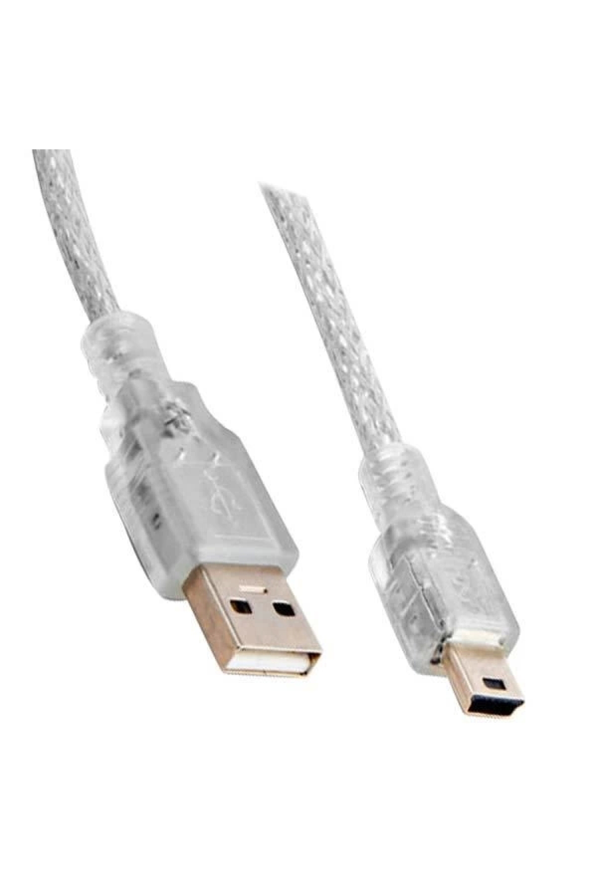 Pm-18612 Usb 2.0 Şeffaf Mini 5 Pin 3 Metre Kablo * S-lınk Sl-uk53