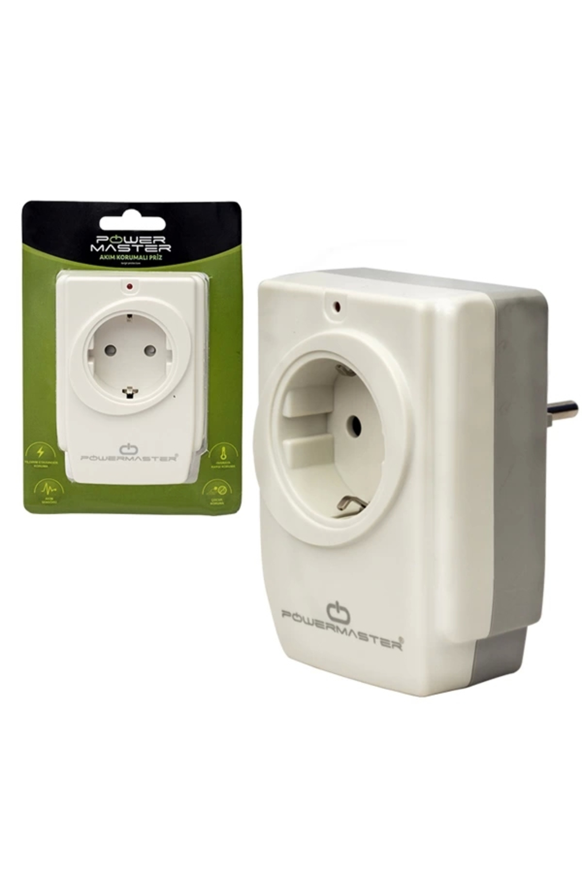 Pm-18721 16 Amper - 3680 Watt Tekli Çocuk Korumalı Akım Korumalı 