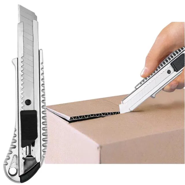 PM-20902 Alüminyum Gövde 18 mm * 0.5 Mm Metal Maket Bıçağı
