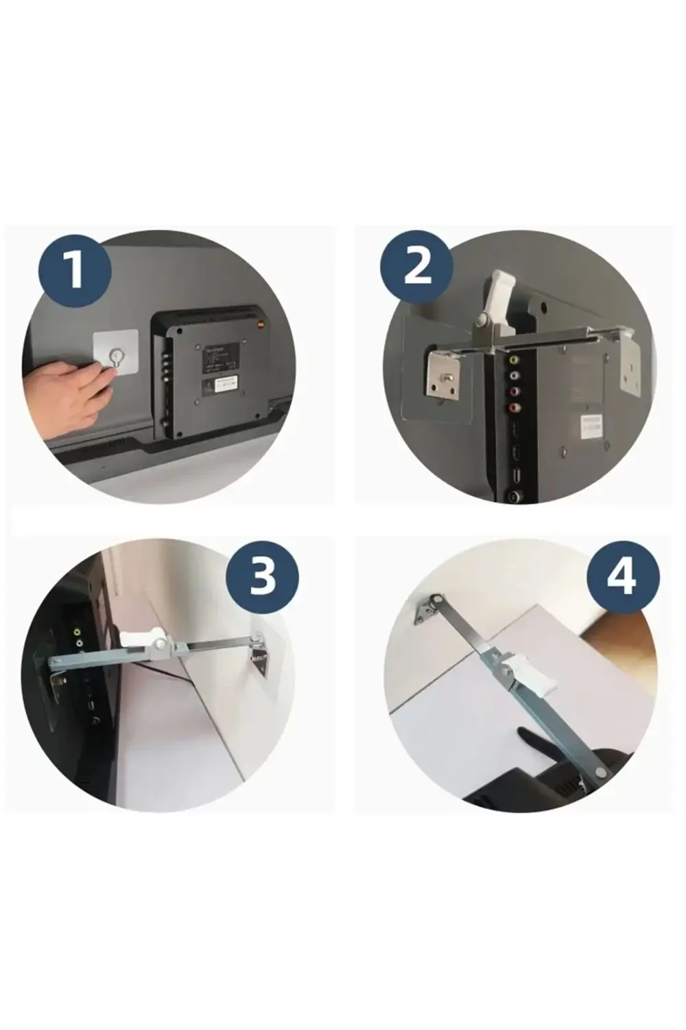 Pm-21797 Tv Düşme Engelleyici - Masaüstü Tv Tutucu