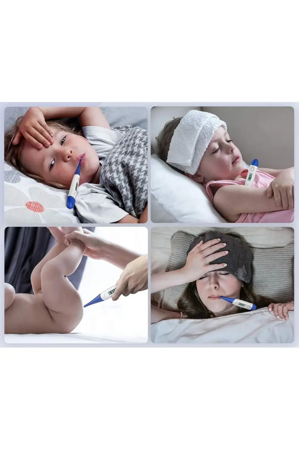 PM-24697 Çubuk Koltukaltı Dijital Ateş Ölçer Termometre