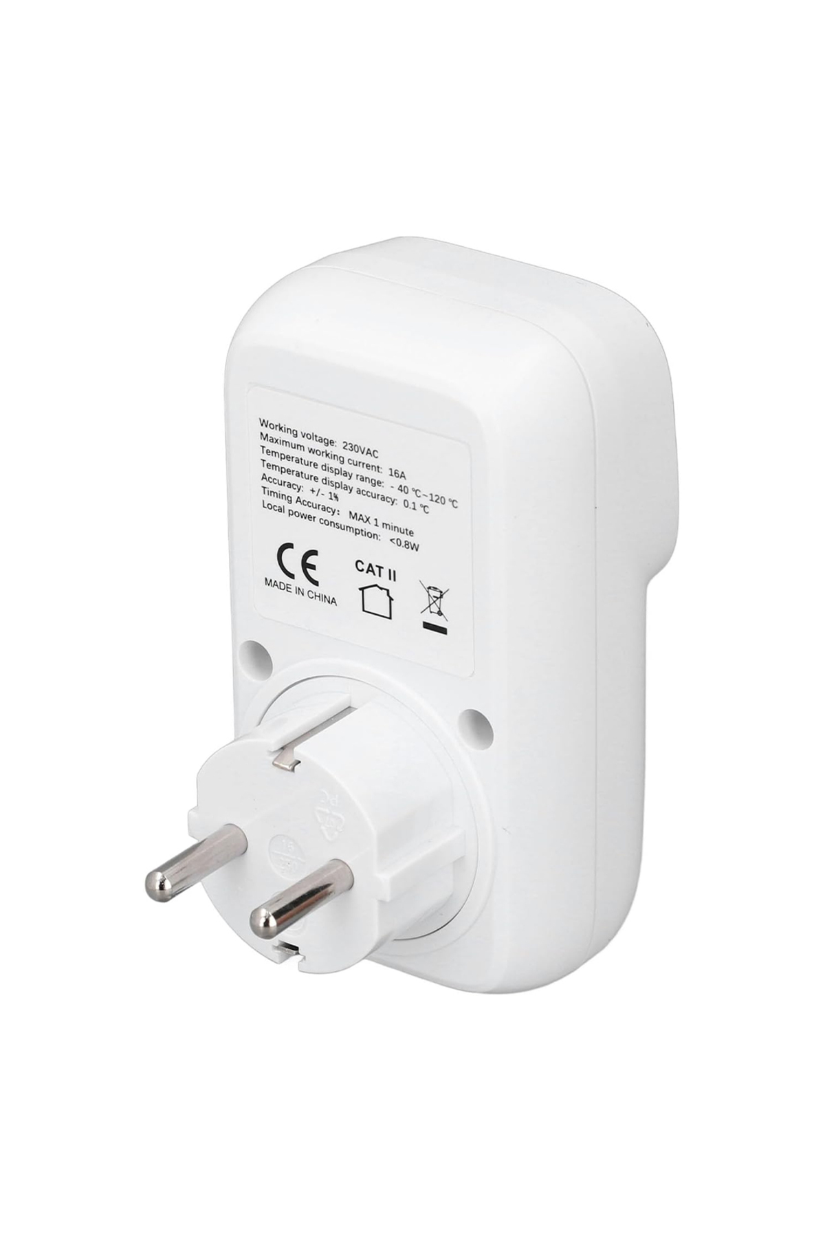 Pm-24909 Dijital Termostat Sıcaklık Kontrol Cihazı Priz (2 METRE 