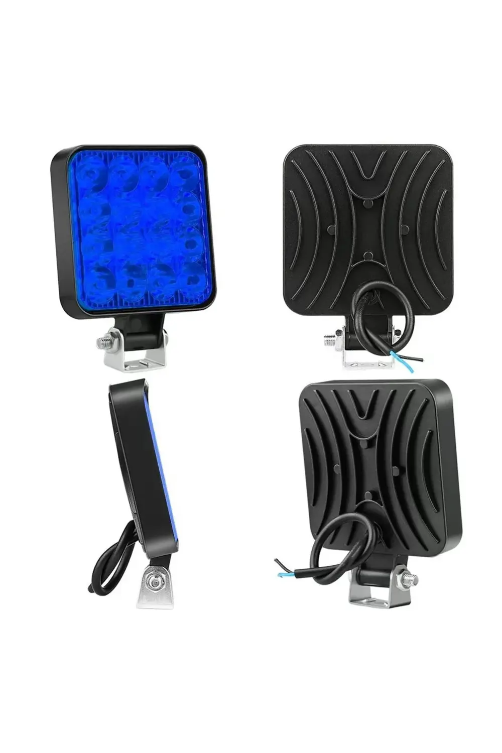 PM-25309 SUV - Off Road - Motosiklet Farı Sis Lambası Mavi LED 12