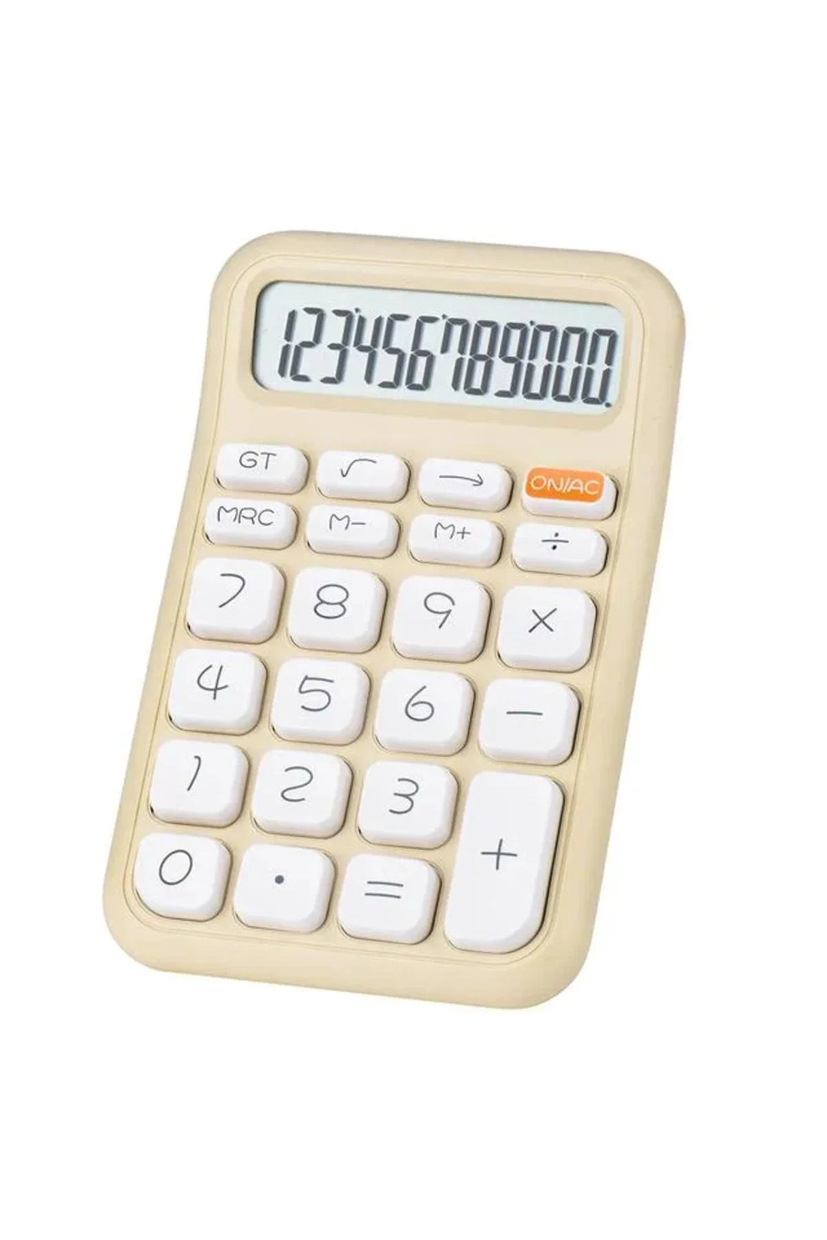 PM-25408 Krem Renk Beyaz Tuş 12 Haneli Hesap Makinesi PM-25408 Krem Renk Beyaz Tuş 12 Haneli Hesap Makinesi