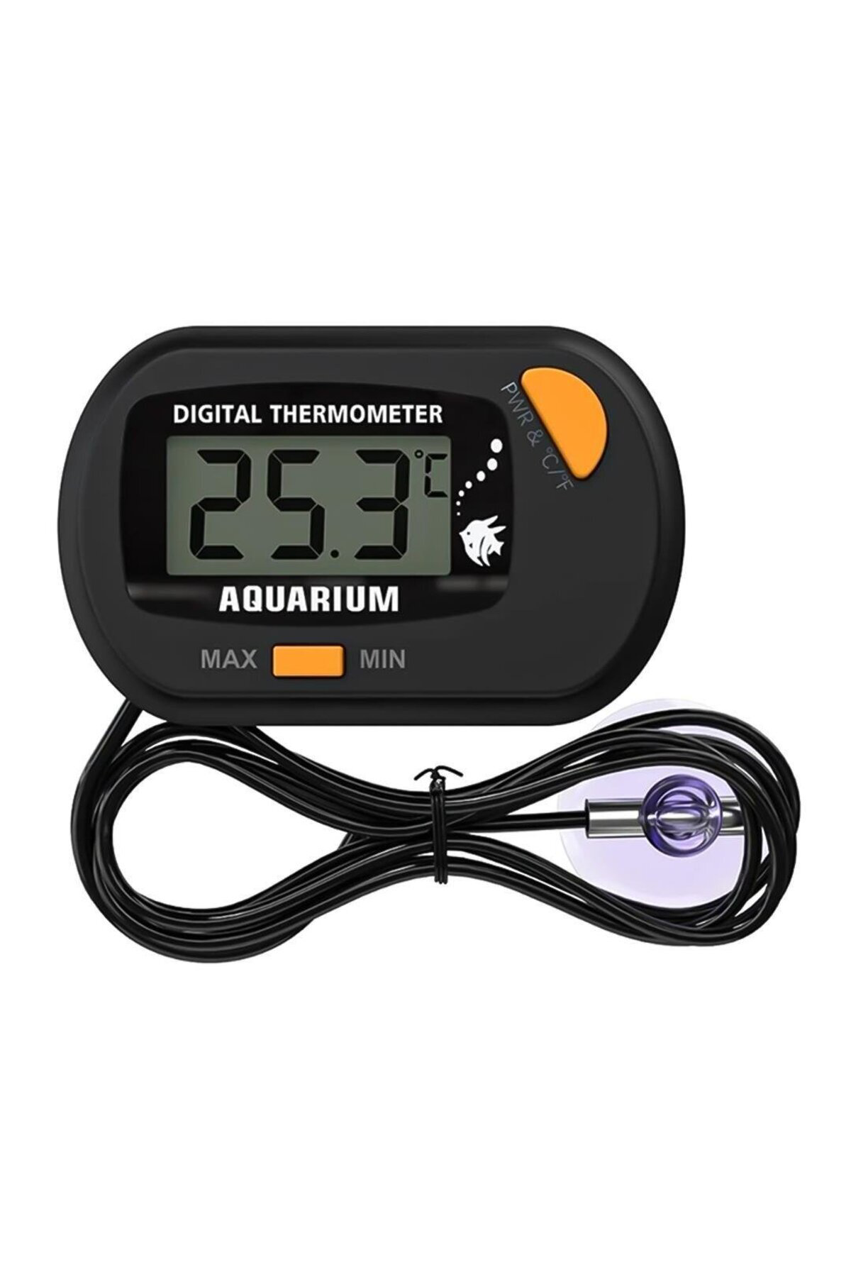 Pm-26614 Mini Lcd Dijital Problu Termometre Akvaryum Buzdolabı Ot