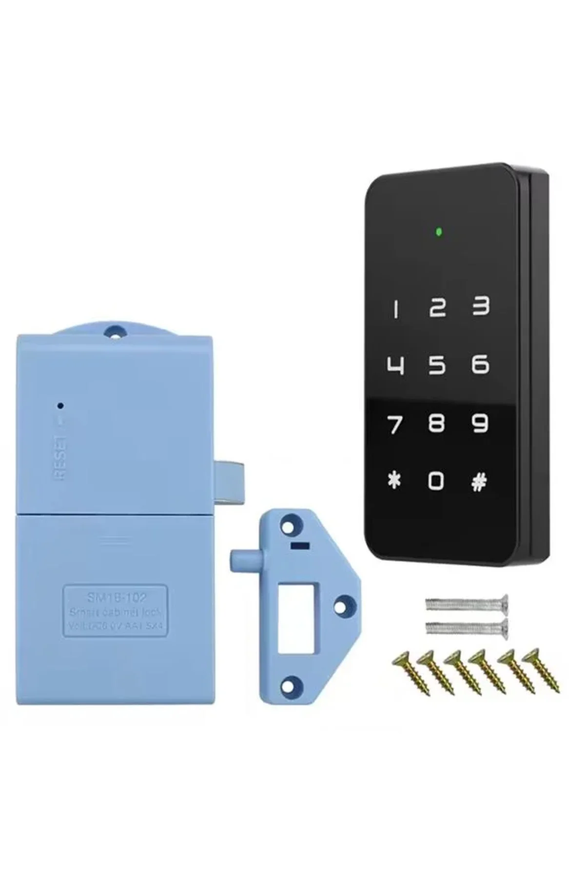 PM-26728 RFID Ve Tuş Panelli Dijital Elektronik Kapı Dolap Kilidi (2’li Paket) PM-26728 RFID Ve Tuş Panelli Dijital Elektronik Kapı Dolap Kilidi (2’li Paket)