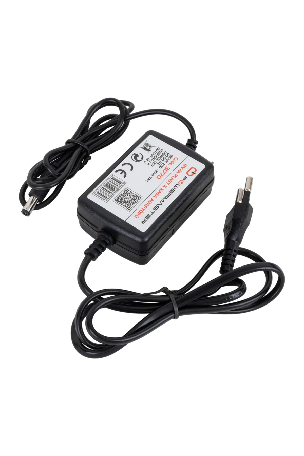 Pm-31770 12 Volt - 1 Amper - 12 Watt 5.5*2.5 Uçlu  İki Ucu Kablol