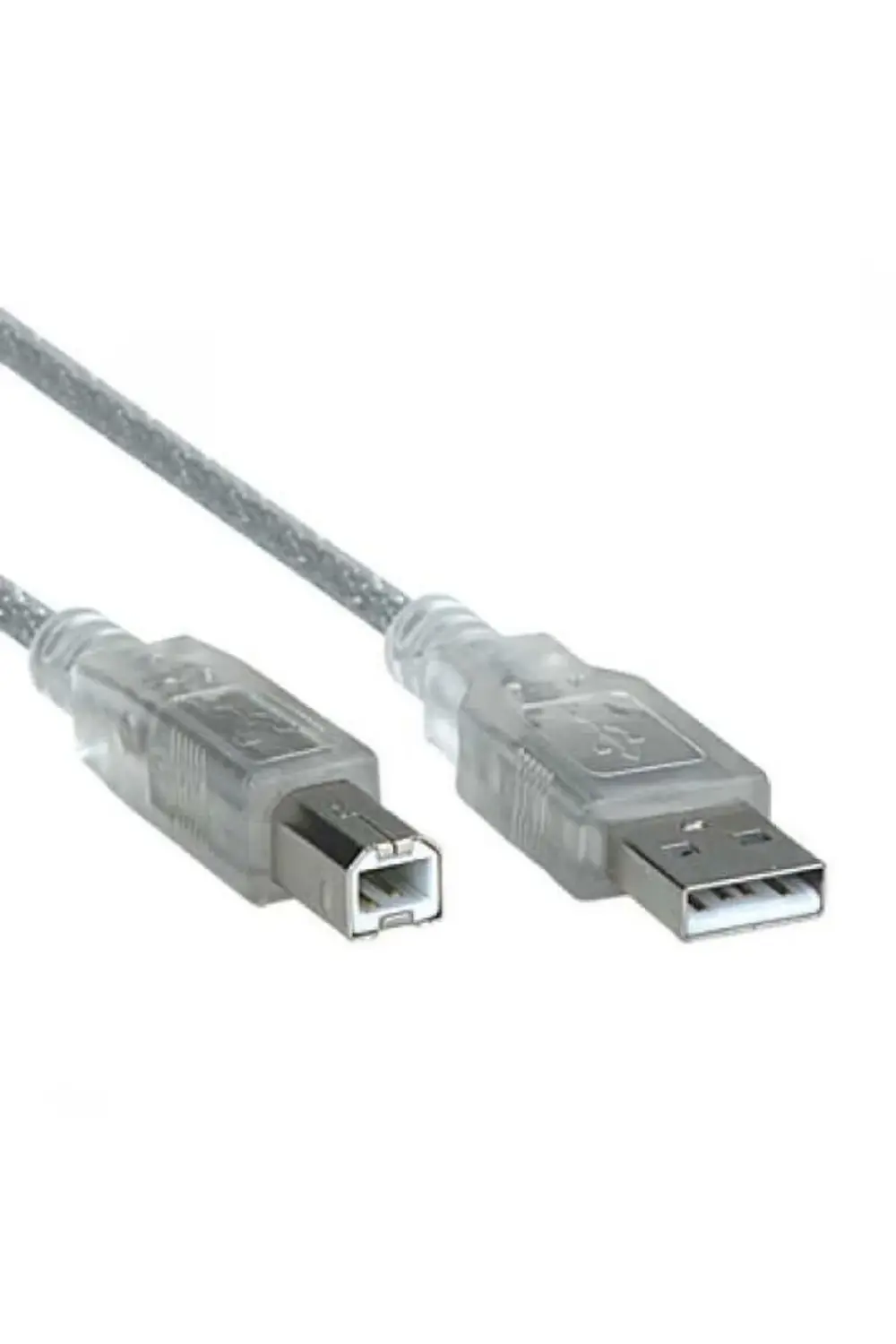 PM-3267 3 Metre Şeffaf USB 2.0 Yazıcı Kablosu
