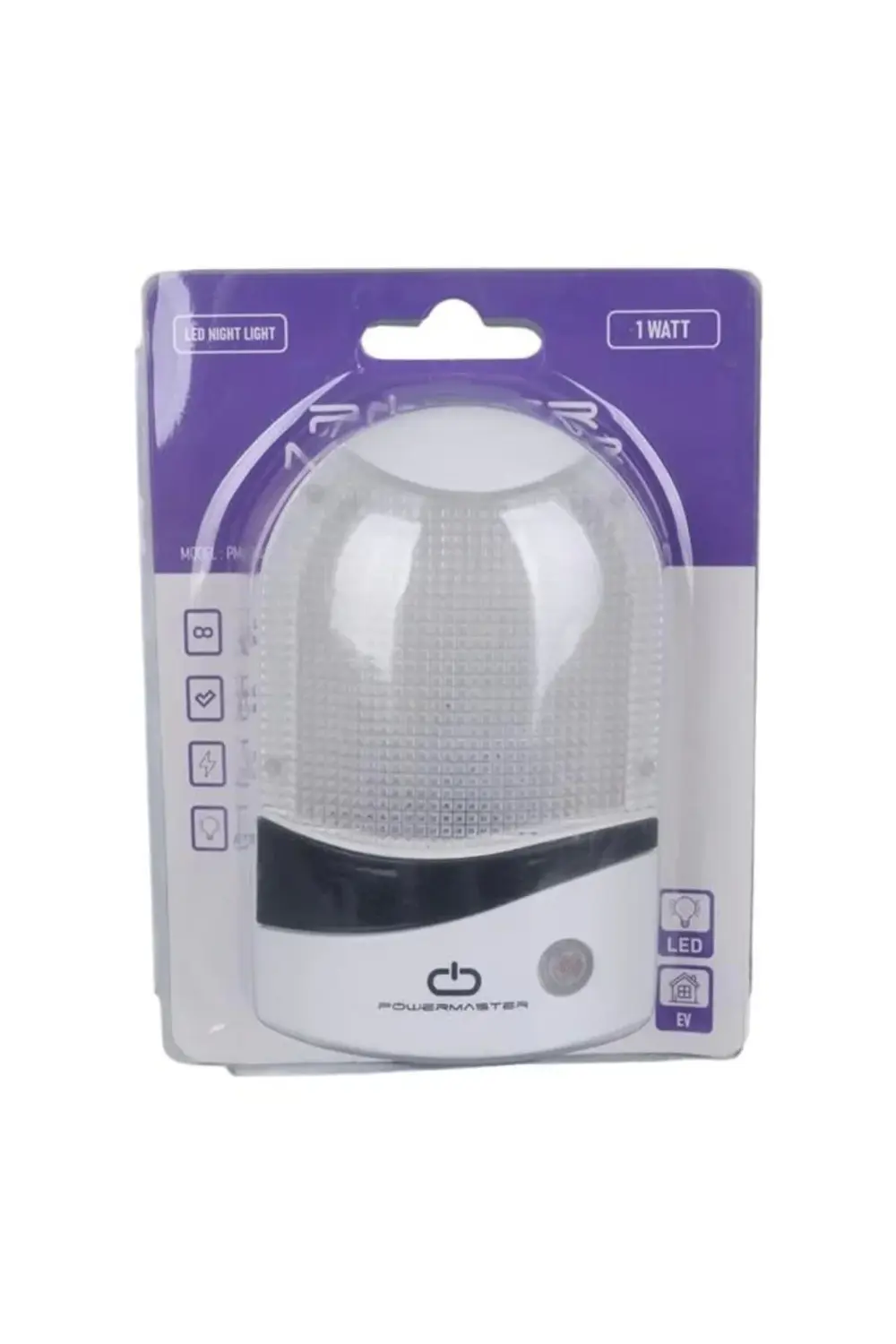 PM-34096 1 Watt Ledli Fotoselli Sensörlü Gece Lambası