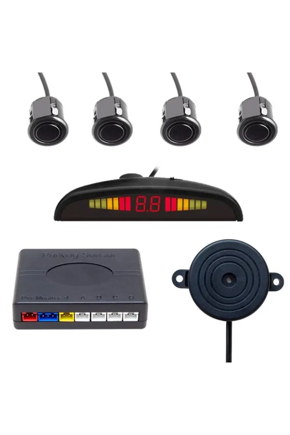 Pm-3859 Ekranli Park Sensörü