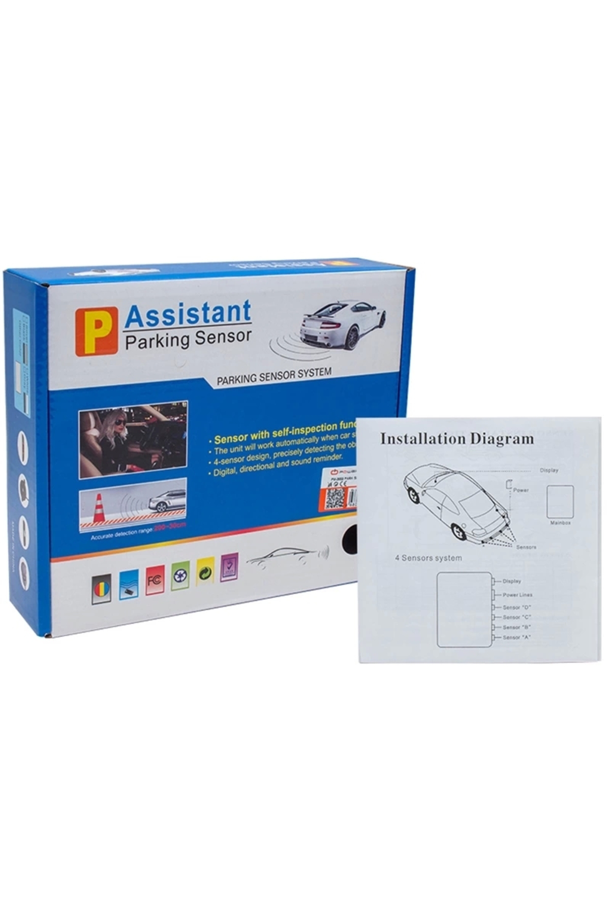 Pm-3859 Ekranlı Park Sensörü