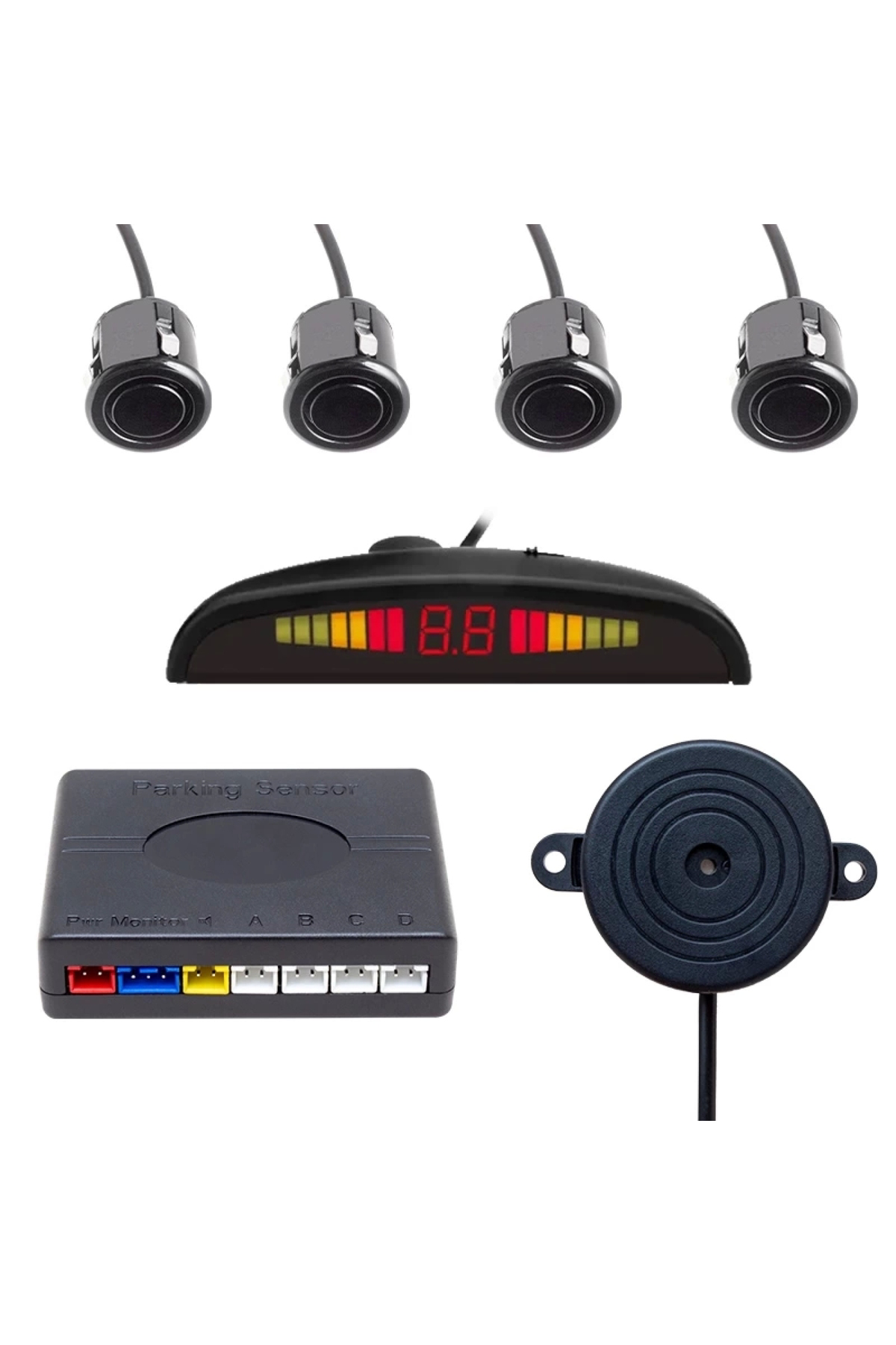 Pm-3859 Ekranlı Park Sensörü