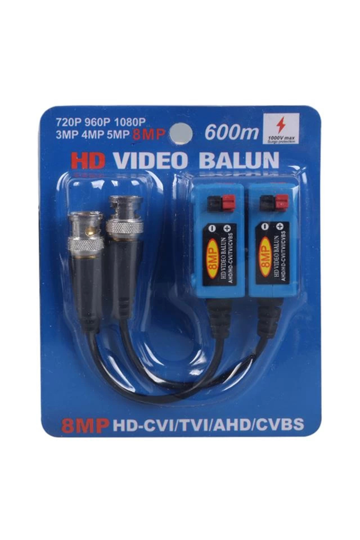 PM-3893 8MP MAX 600 Metre HD-TVI/CVI/AHD/CVBS HD Video Balun