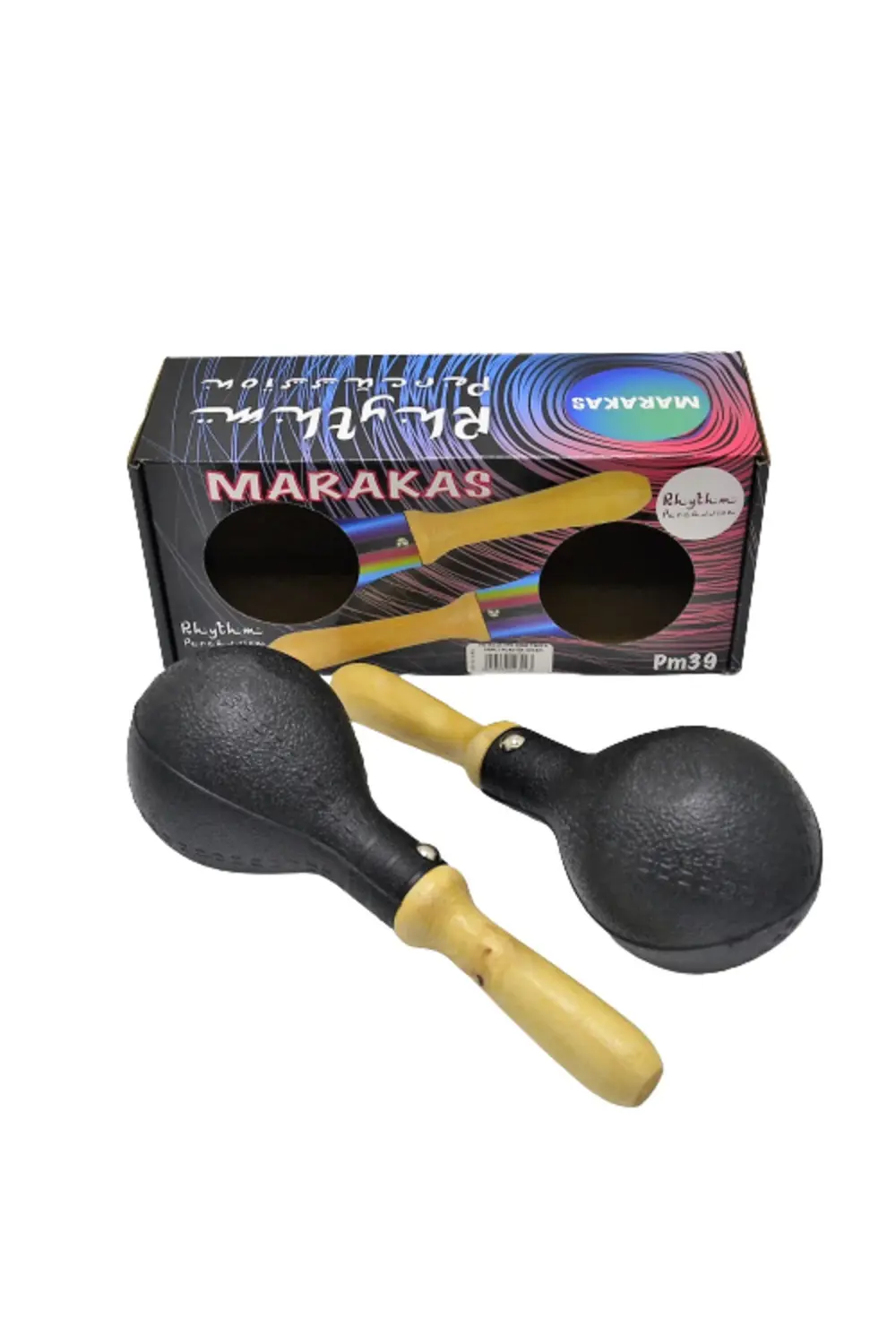 Pm-39bk Ahşap Saplı Plastik Siyah Marakas