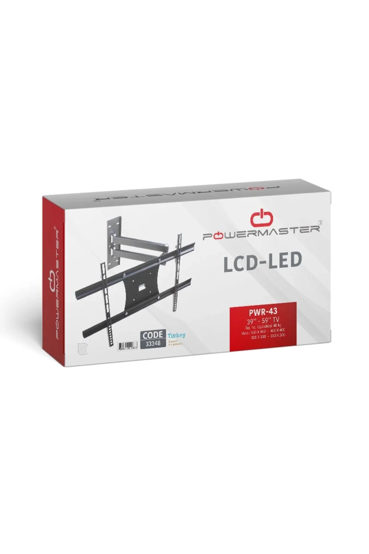 Pm-43 Led/lcd/plazma Kilitli Askı Aparatı Pwr-h43