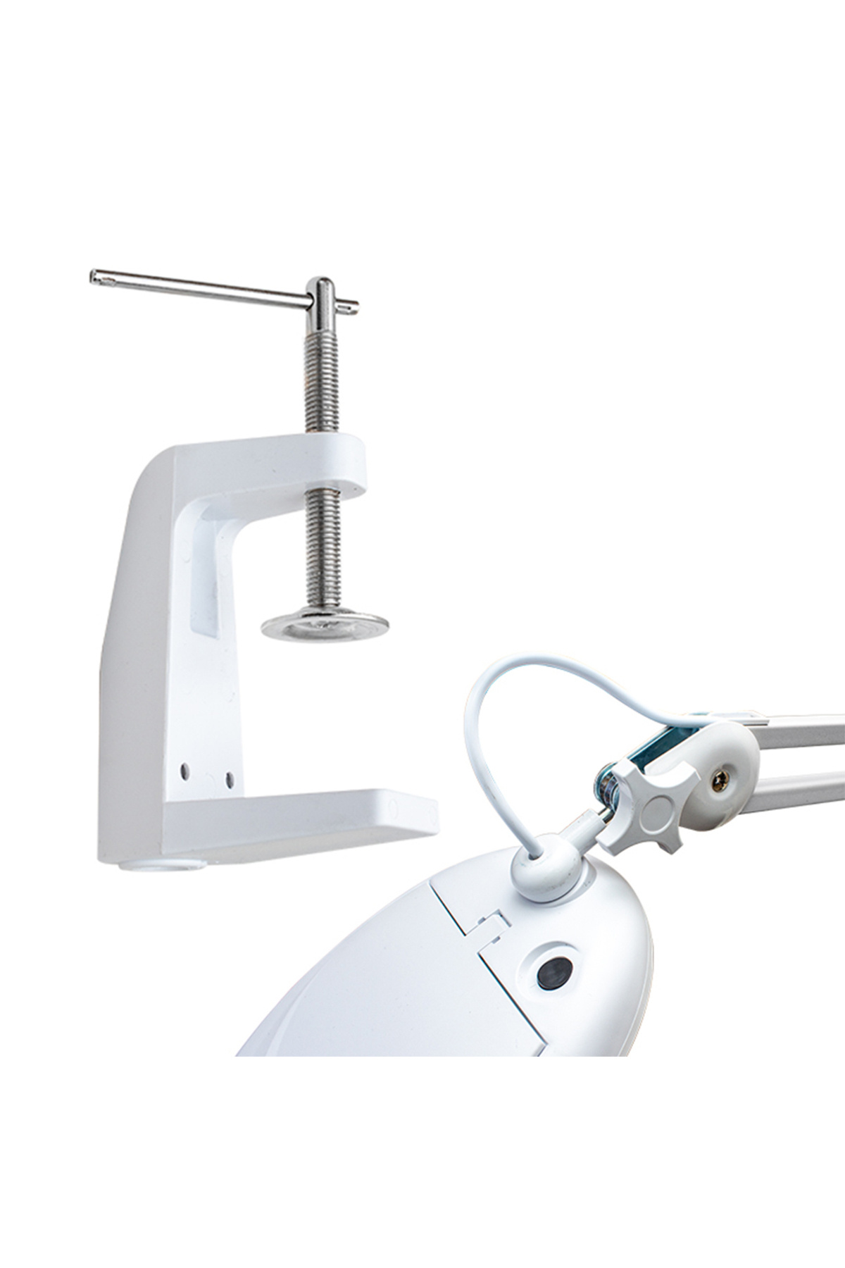 PM-4300 127MM MERCEKLİ 81 LEDLİ 5 DIOPTER AKROBAT BÜYÜTEÇ MASA LA