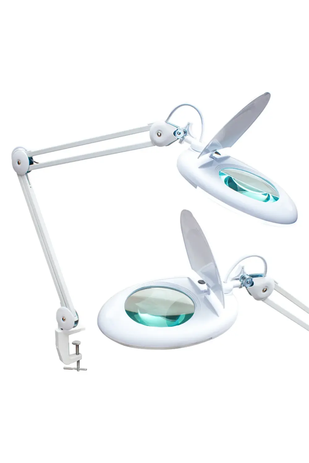 PM-4300 127MM MERCEKLİ 81 LEDLİ 5 DIOPTER AKROBAT BÜYÜTEÇ MASA LA