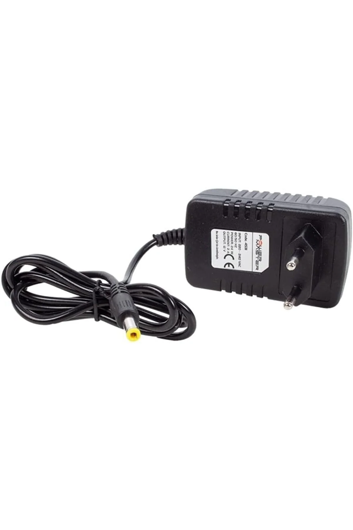 PM-4531 12 VOLT - 2 AMPER PLASTİK KASA PRİZ TİPİ 5.5 * 2.5 UÇ * MİNİ CİHAZ 503837
