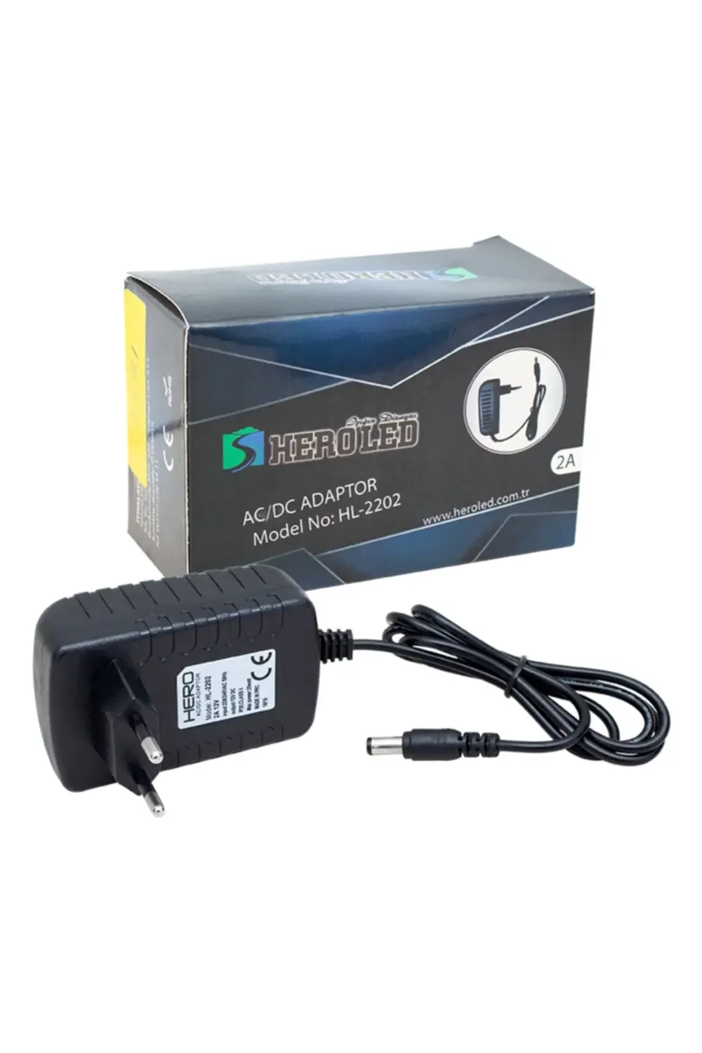 Pm-4531 - 12 Volt - 2 Amper Plastik Kasa Priz Tipi Adaptör 5.5*2.