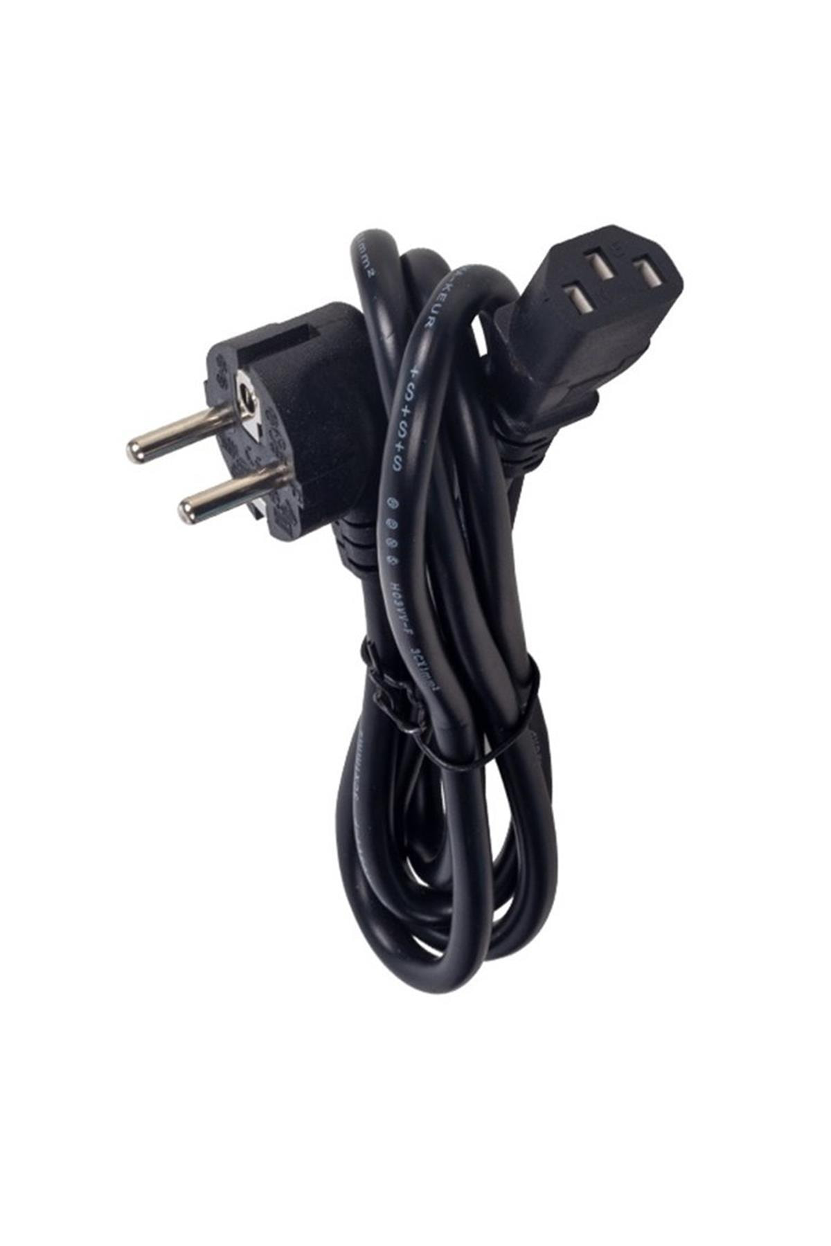 PM-568 1.5 Metre PC Power Güç Kablosu 3X1mm² IEC-60320 C13 (Dişi)