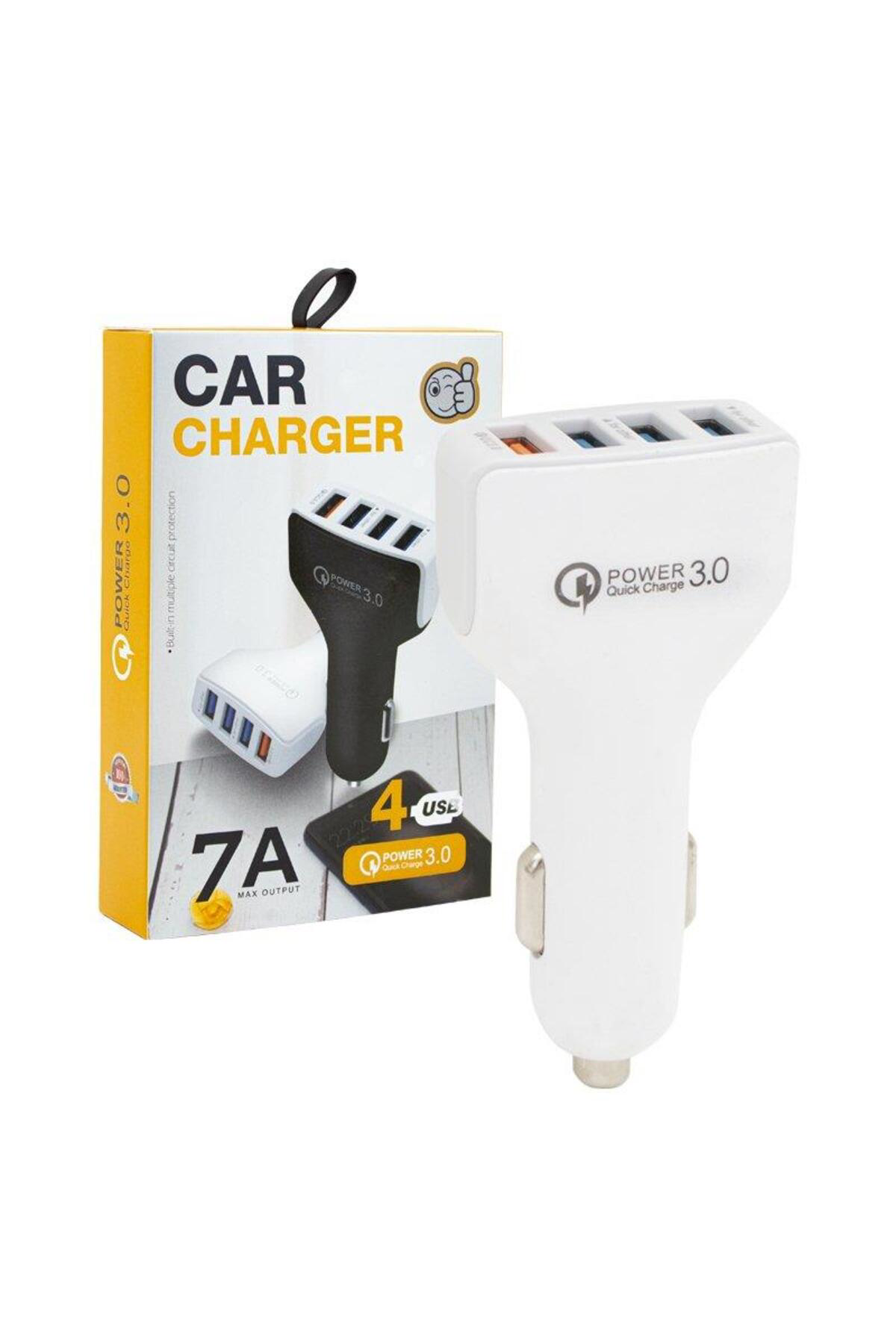 Pm-6072 7amper Dört Usb'li Oto Çakmaklık