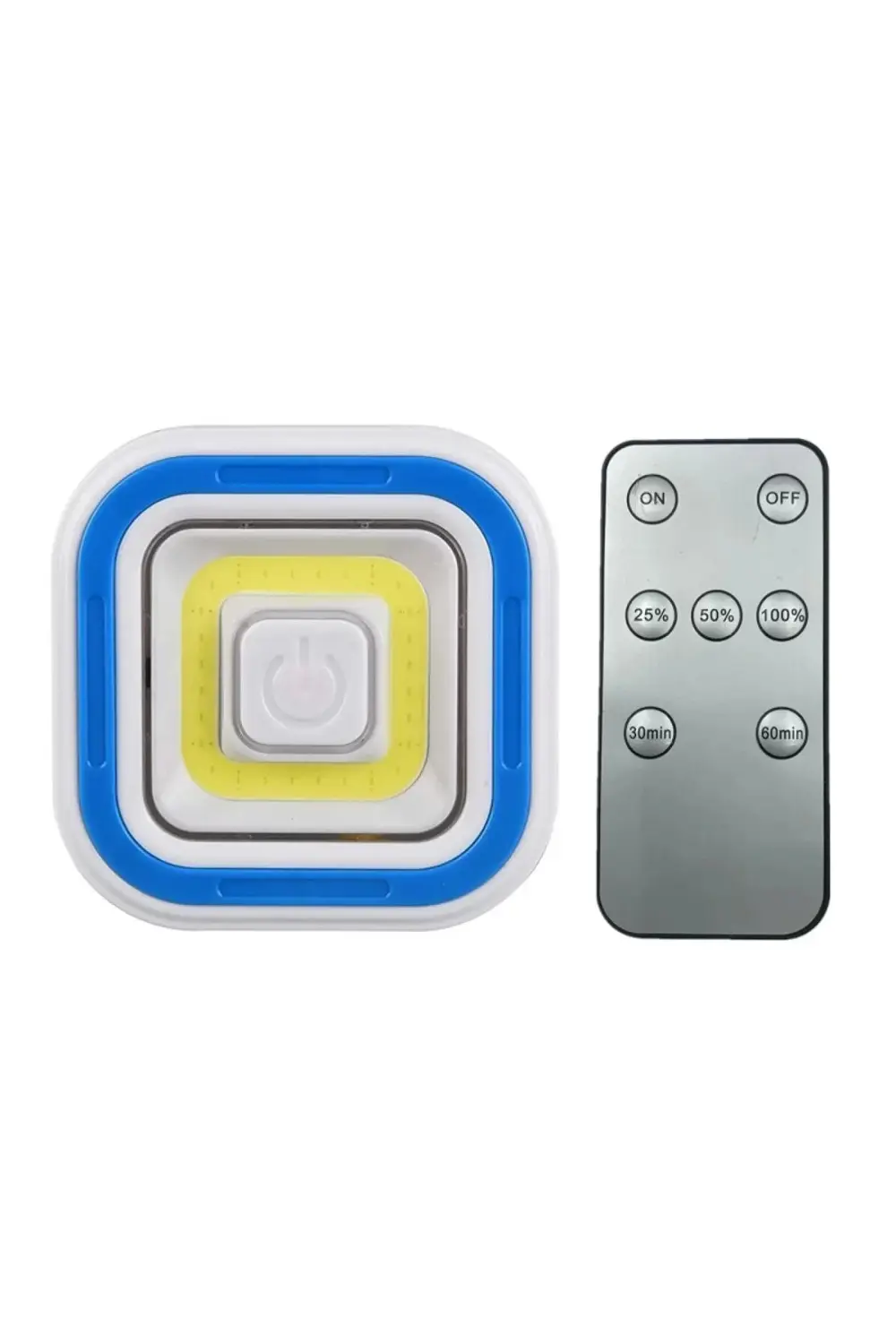 Pm-6937 Cob Ledli Pilli Uzaktan Kumandalı Tekli Lamba