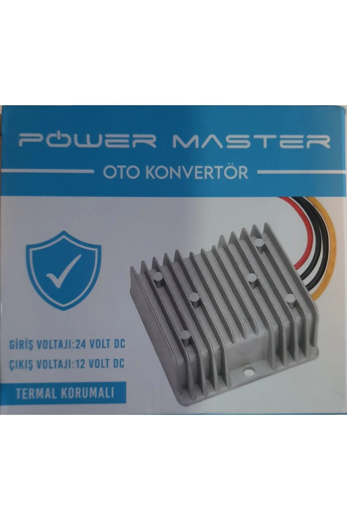 Pm-8196 24v Dc / 12v Dc 20 Amper Oto Konvertör
