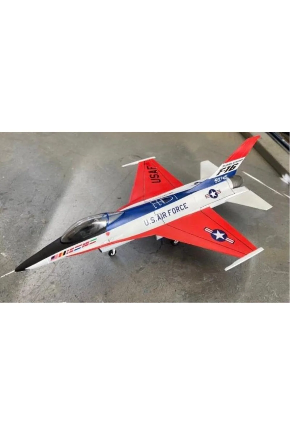 Pm Model F-16 A ROYAL NETHERLANDS & USA Plastik Uçak Maket Kiti
