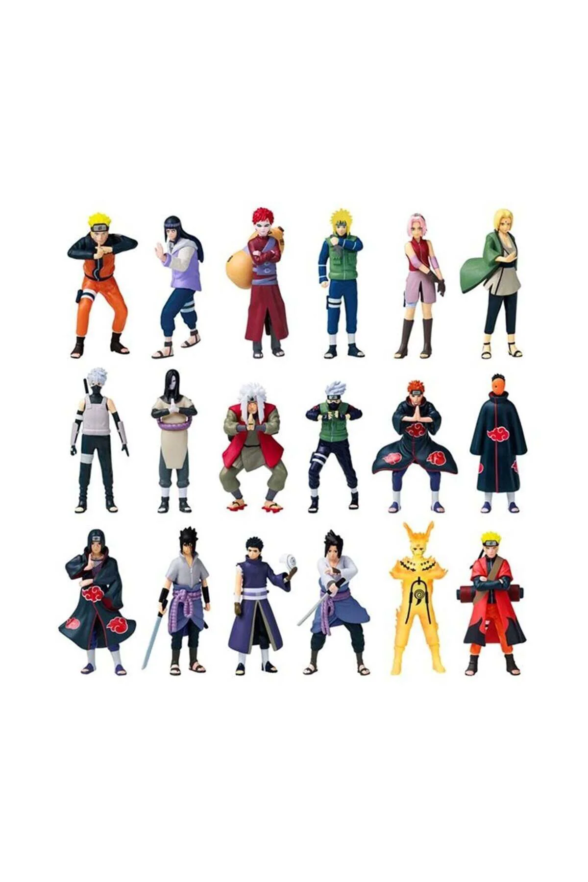PMI NSH2005S NARUTO KOLEKSİYON FİGÜR SÜRPRİZ PAKET 24LÜ DİSPLAY