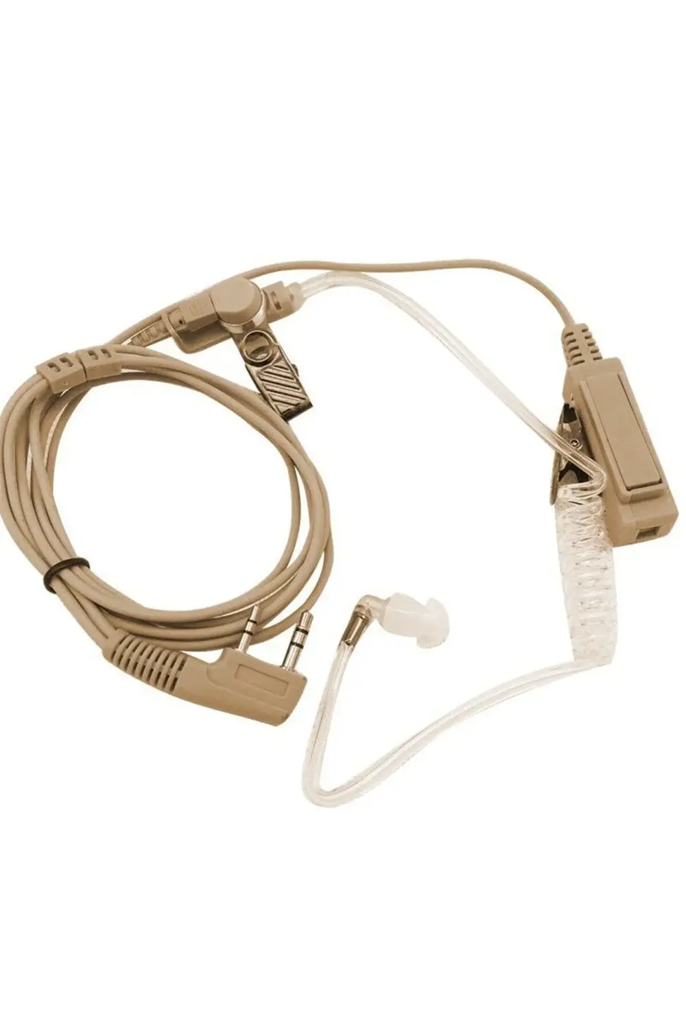 PMR EL TELSİZİ ASELSAN A446 TEN RENGİ KULAKLIK SPİRAL ARKALIKLI /