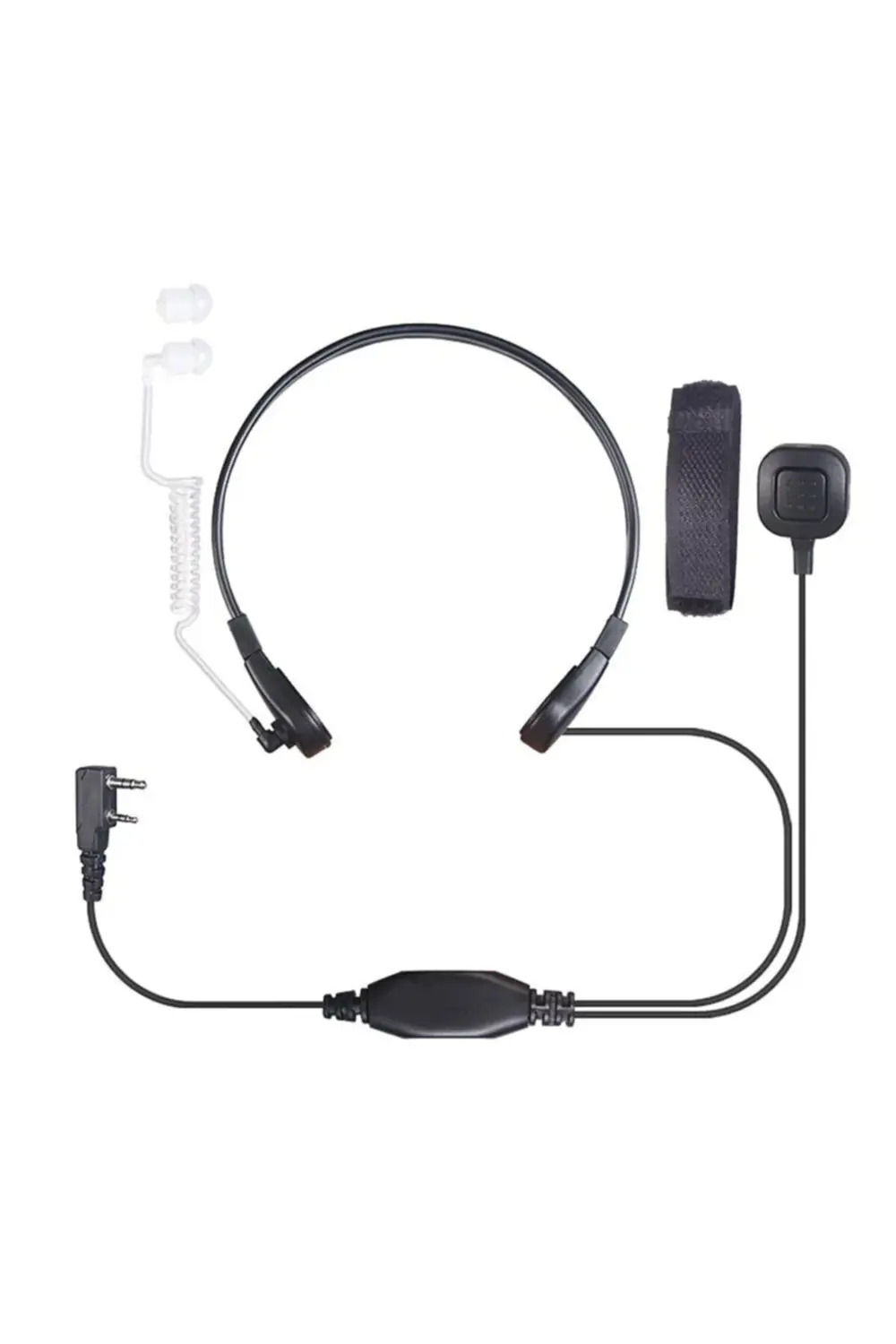 Pmr El Telsizleri Için Boyun Gırtlak Boğazdan Konuşmalı Akustik T